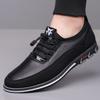 New Double-Color Big Size 38-53 Business Casual Leather Men'S Shoes Comfortable Breathable Flat Sole Loafers For Daily Commuting
