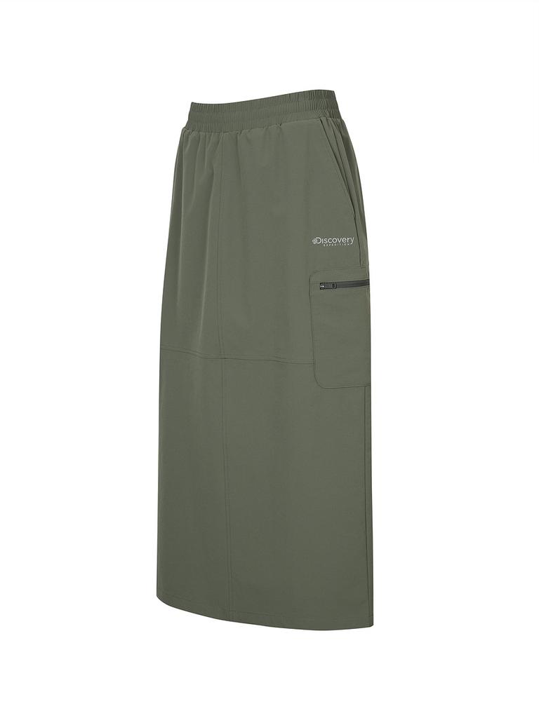 DISCOVERY EXPEDITION Women'S Woven Training Skirt (D.Khaki)