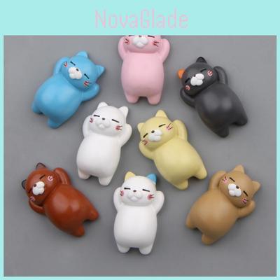 Gato Perezoso Lindo Tridimensional Magnético para Nevera Decoración de Resina para Decoración del Hogar y Regalos