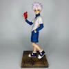 27cm Hunter Hunter Killua Zoldyck Anime Figur Herzensdieb & Gon Freecss Actionfiguren Schreibtischmodell Ornament Statue Spielzeug Geschenk