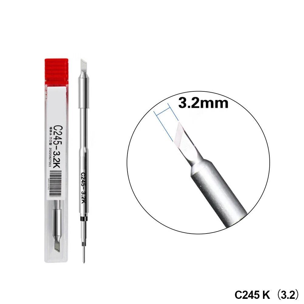Compatible Soldering Iron Tips Copper Soldering Tips Soldering Station Tips Different Types For Welding Fast Heating Technology