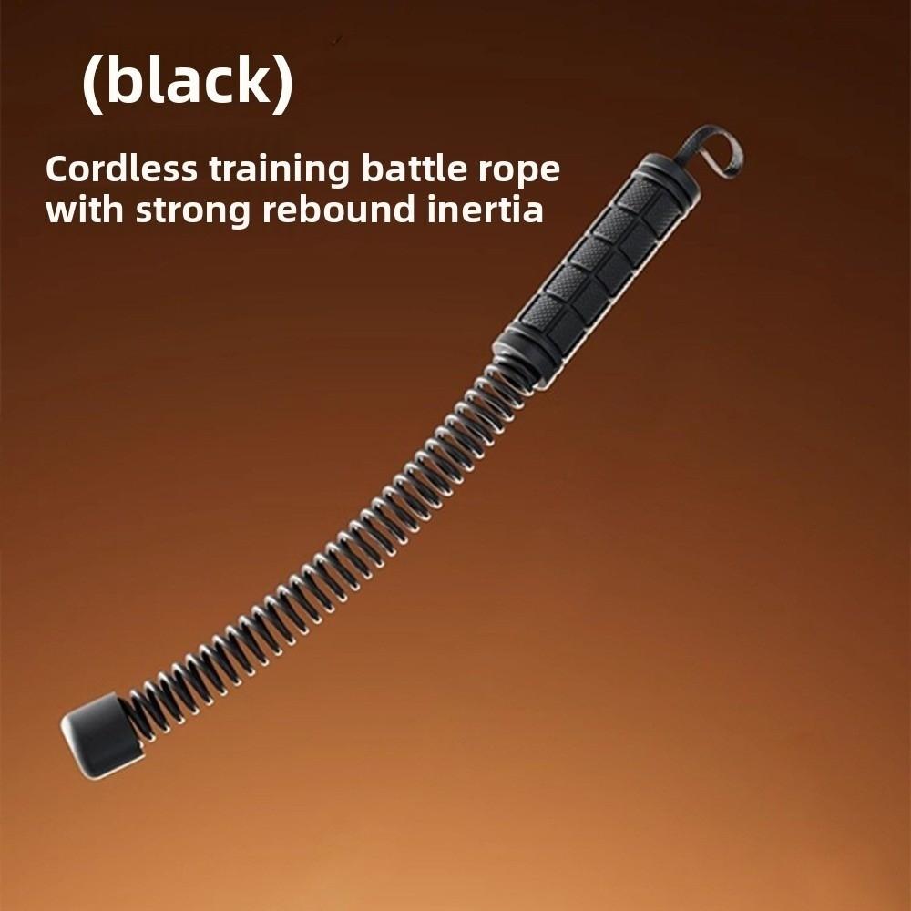 Soft Rubber Battle Rope Non Slip Handle Training Ropes Fitness Strength Training Rope  Home Gym