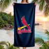 St. Louis Cardinals Fashion Beach Towel Portable Soft Quick Dry Towel For Swimming Camping Holiday Use