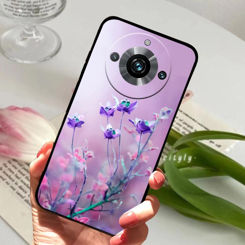 Pro pouzdro Realme 11 Pro Plus Silikonové nárazuvzdorné měkké TPU kryt telefonu Pro Realme 11 11Pro+ 5G Funda Realme11 Pro Capa Kreslený