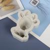1-10PCS Christmas Elk Plaster Aromatherapy Candle Silicone Mold DIY Handmade Soap Car Vent Clip Crafts Home Fragrance Decor