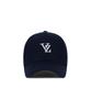 Bajal [Unisex] 3D Monogram Logo Oversized Ball Cap Navy
