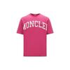 Moncler Logo Round Neck Short Sleeve T-Shirt Men tops I20918C000248390T549