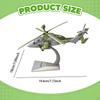 1:72 Scale EC665 Helicopter Model Mini Plane Display Collection Decorative Aircraft Desktop