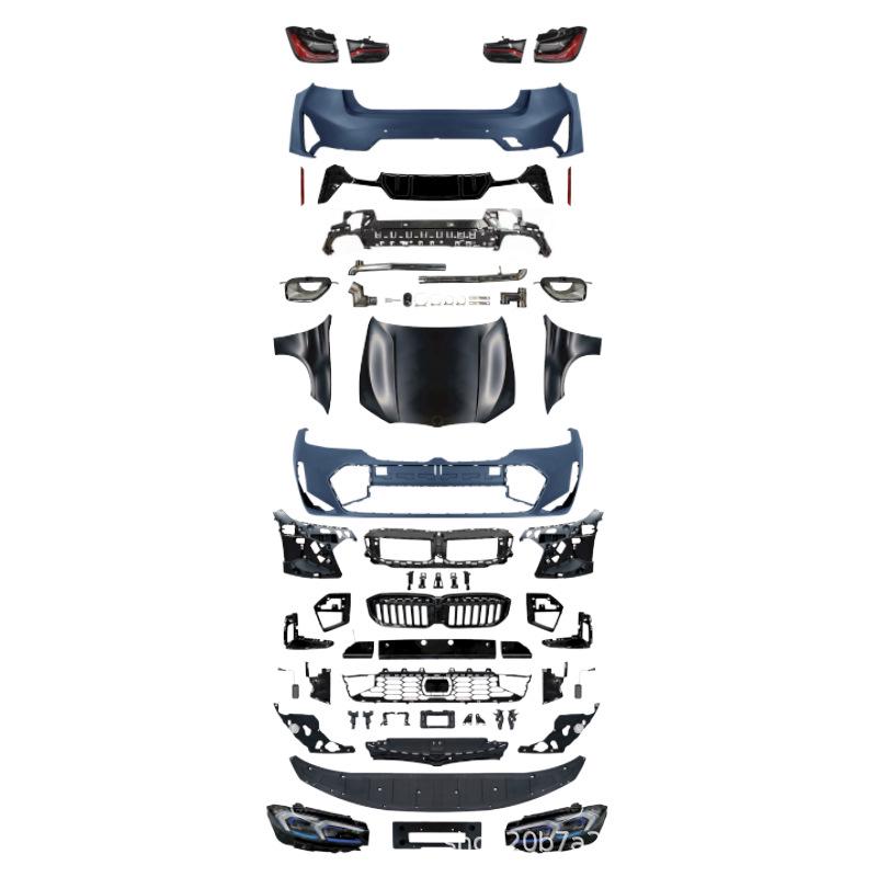 Compatible BMW 3 Series F30/F35 (2013-2018) & G20/28 (2023) MT Front/Rear Bumper Kit.