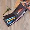 Baellerry Artificial Leather Mens Wallets Business Design Card Holder Vintage Purse Bifold Wallet
