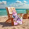 1pc Pretty Cure2 Beach Towel, Comfortable and Thick, and Swimming/Bath/Picnic/Camping Towel, Suitable for Seaside Beaches