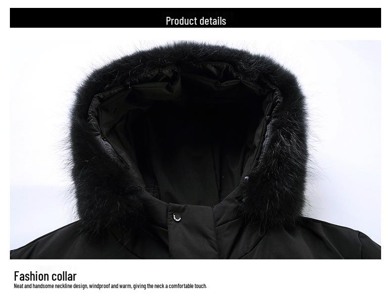 Men's Short Thickened Down Jacket - Korean, European, American Fashion Outdoor Coat