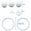 Betta Toy Aquariums FishTank Decorations Betta Fish Accessory Nitrobacteria Balls FishTank Toy Betta Work Out