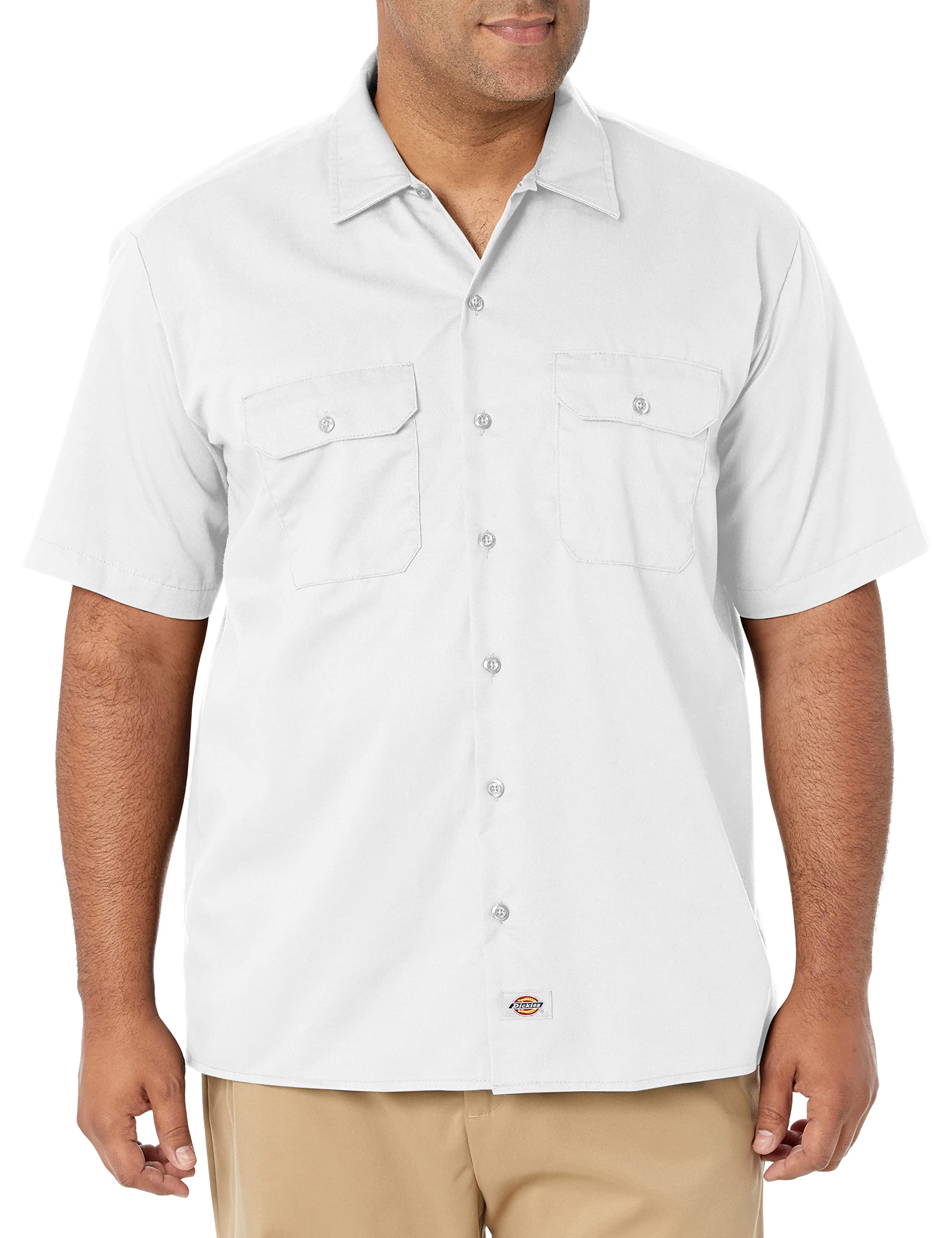 

Dickies Work Short 1574 Shirt, Sleeve, (S, White) [Used] білий