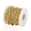 1 Roll 5m Aluminum Twisted Curb Chains for DIY Necklaces Bracelets Materials Jewelry Making Findings