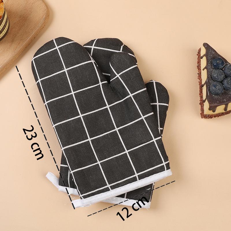 

Кулинарные перчатки для выпечки, прихватки, перчатки для микроволновой печи, высокотемпературные термостойкие льняные перчатки, кухонные инструменты для дома, форма для выпечки