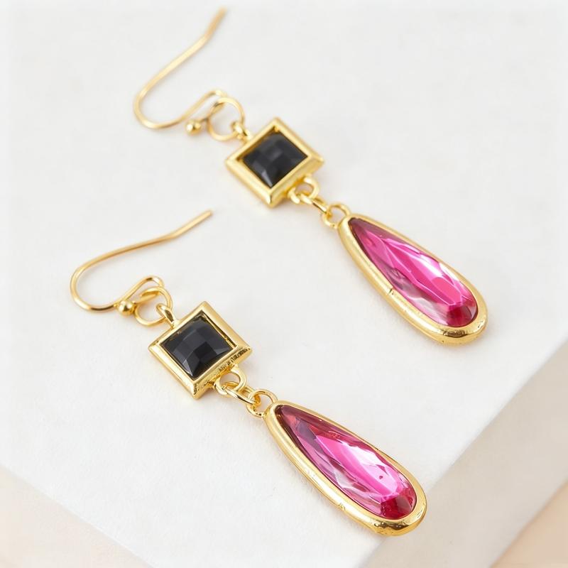 Retro Luxury Style Zircon Women's Dangle Earrings, Used for Daily Banquets and Parties, and A Must-have Gift for Friends
