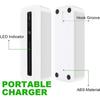 Morec chargeur voiture electrique 10/16a type 2 2,2/3,6kw portable eu schuko 6m
