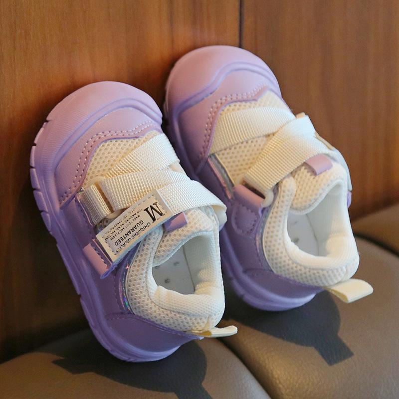 New baby shoes 0-1-3-year-old toddler shoes boys baby soft sole non-slip girls baby shoes spring and autumn function