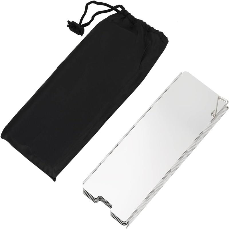 Camping One-piece Gas Stove Portable Foldable Heater Stove Ultralight Picnic Cooker Tourist Burner Equipment Outdoor Wind Shield