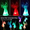 Solar Angel Stake Lights Solar Powered Garden Light Outdoor IP65 waterproof Color Change for Landscape Yard Patio Pathway 2025