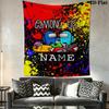Custom Among Us Wall Hanging Printed Fabric Blanket Decorative Tapestries for Bedroom Living Room Home Decor