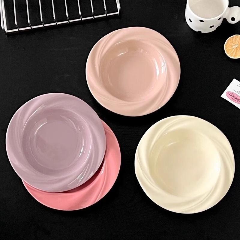 RuHan Ceramic Flower Serving Plate