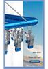 Aluminum Alloy Multi-Clip Clothes Rack for Drying Socks, Underwear, and Panties