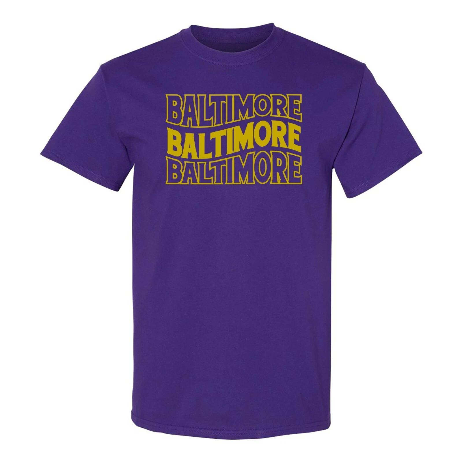 

Baltimore Wave - Sport Football Short Sleeve T Shirt - Purple 2XL