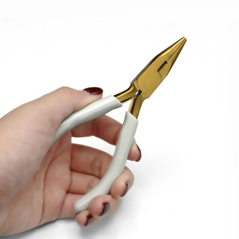 Needle Nose Plier Long Nose Plier for Jewelry Making Fishing Wire Wrapping Crafts Small Needle Nose Plier with Handle