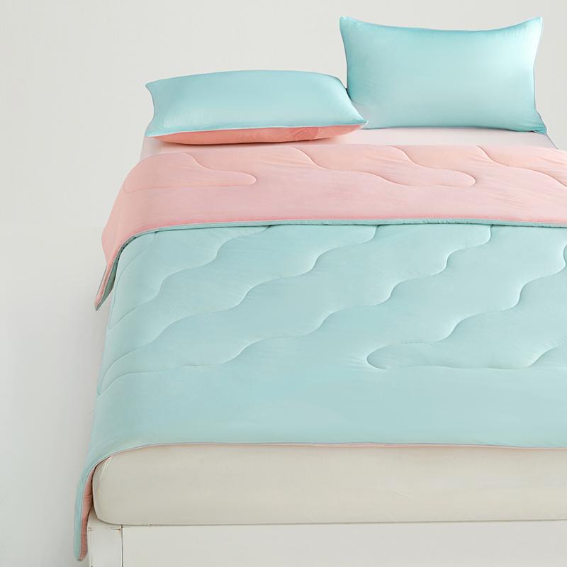 New Polyester Soybean Fiber Air Conditioning Quilt Summer Quilt Cool and Breathable Machine Washable