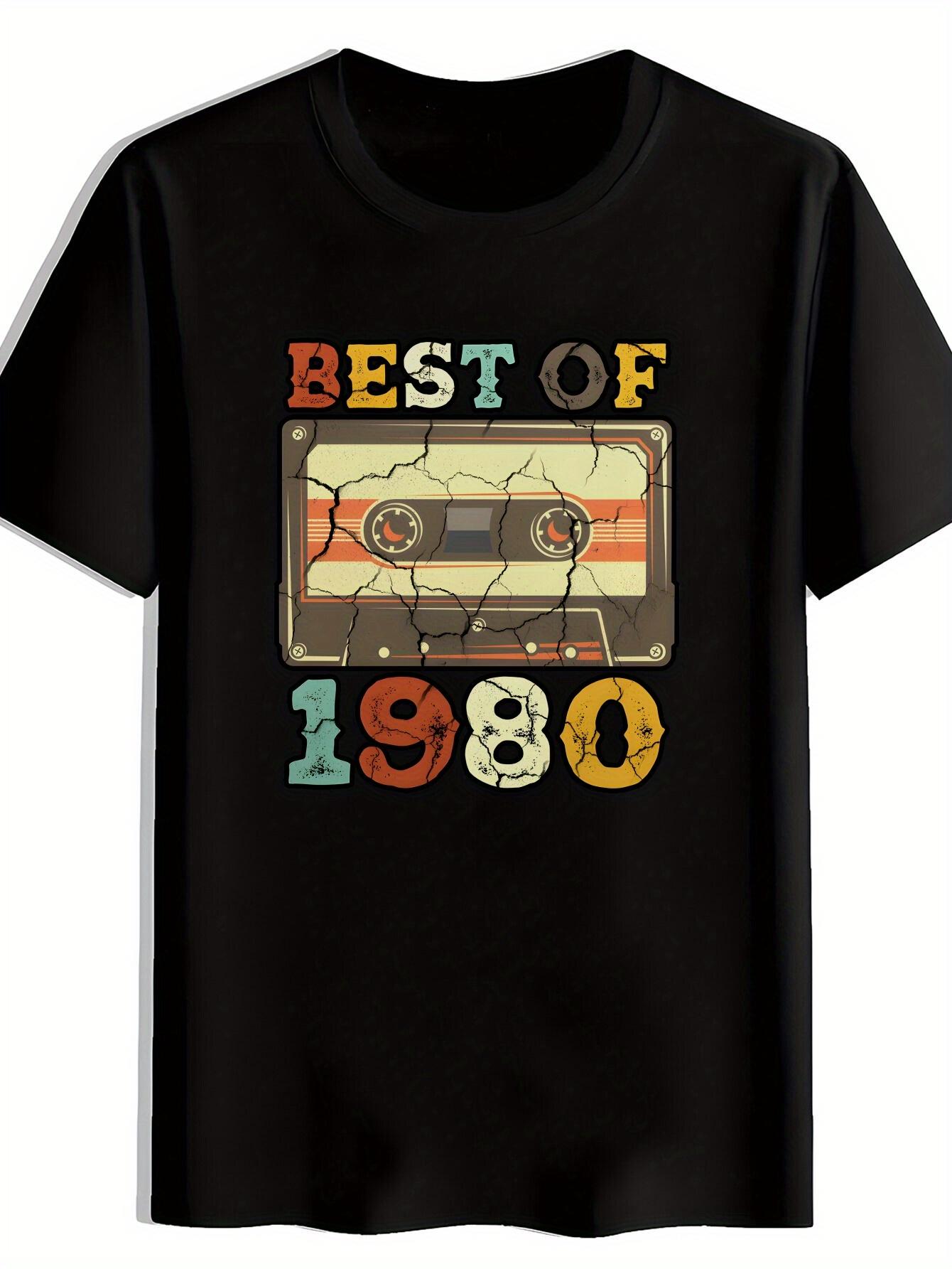 Retro Rock Band Graphic T-shirt - Best of Oz Cassette Design XXXL