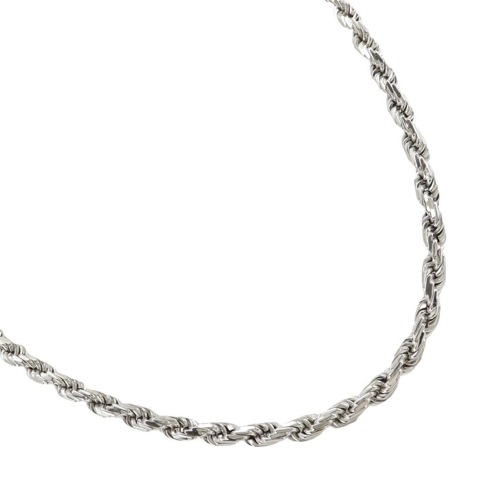 

Twist Chain Necklace Silver925 122.8g mens Used