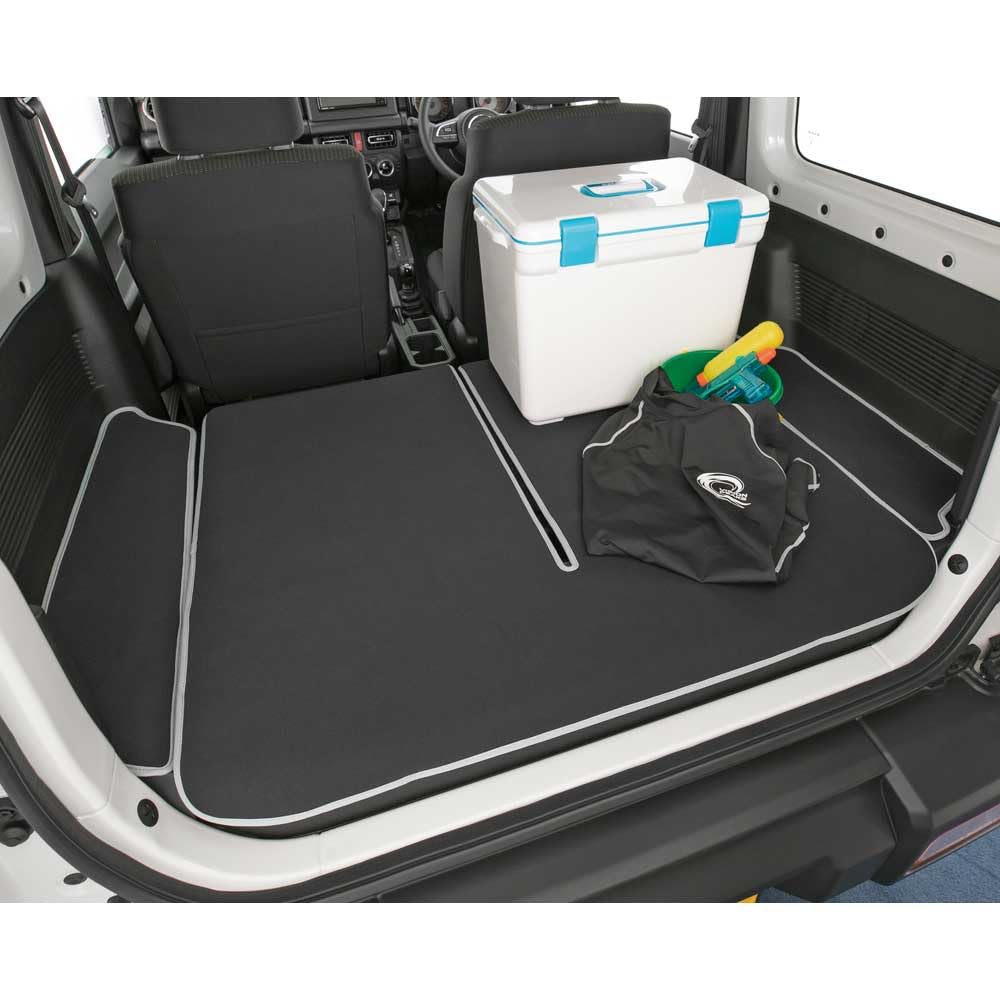 BONFORM Luggage Mat for Jimny 7701-91BK (Water-repellent/Waterproof, Non-slip, Easy Drop-in)