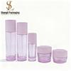 Glas Hautpflege Set: 120ml Toner, 100ml Serum, 50g Creme Spenderflaschen