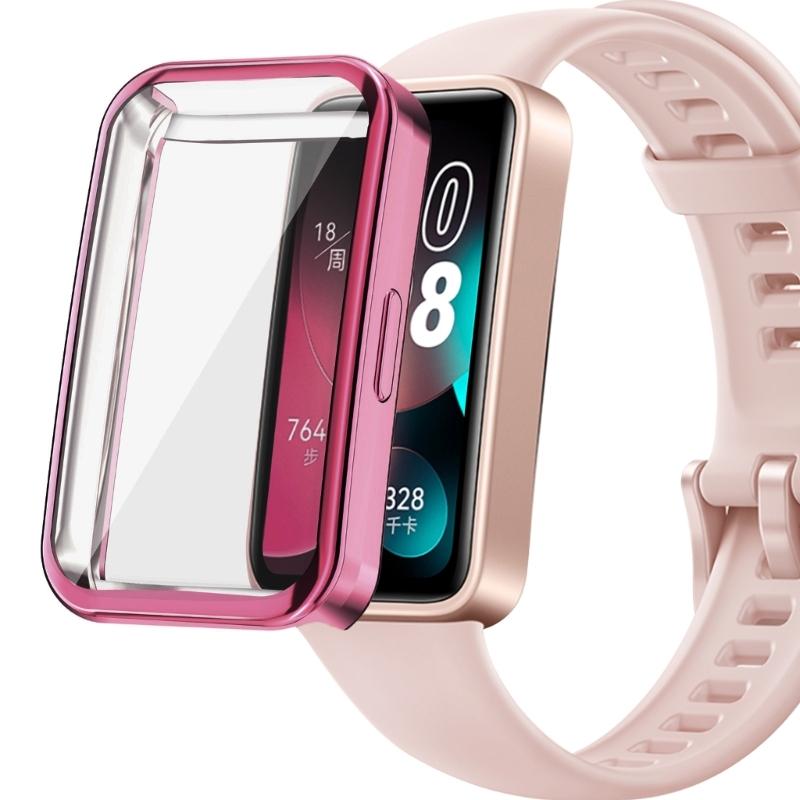 Suitable for  Band 8 Smartwatch Bumper-Protective Case Lightweight Soft Housing Protection-Shell Shockproof Cover