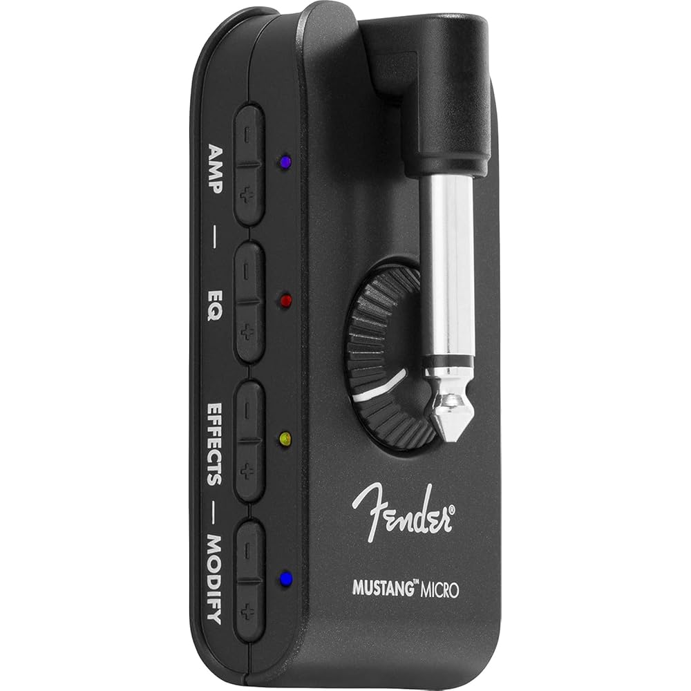 Fender Guitar and Bass Headphone Amp MUSTANG™ MICRO BLACK