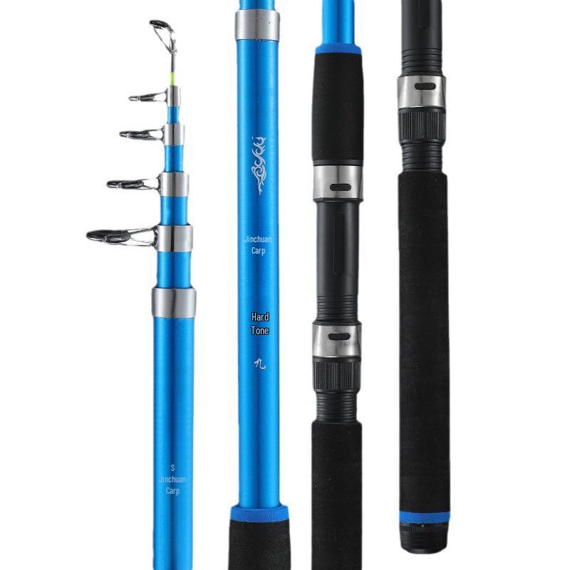 Havsfiskespö i glasfiber för långdistans - Superhårt kastspö