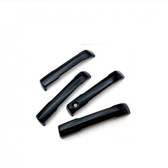 Bright black Front Door Handles Cover Trim For Toyota Tacoma 2024