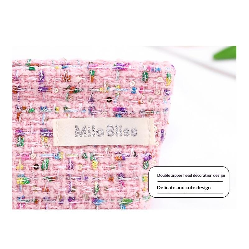 Coin Purse Portable Makeup Bag Student Lipstick Bag Fresh And Cute Storage Bag