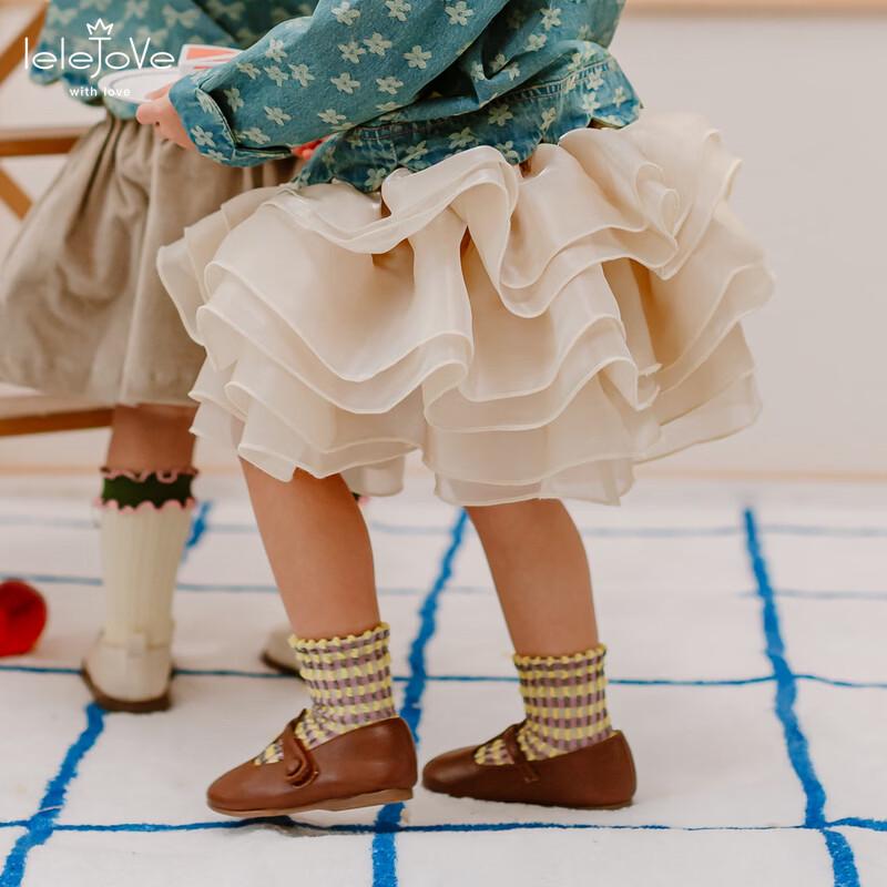 LELE JOVE Baby Mädchen Tüll Schicht- Prinzessinnenkleid