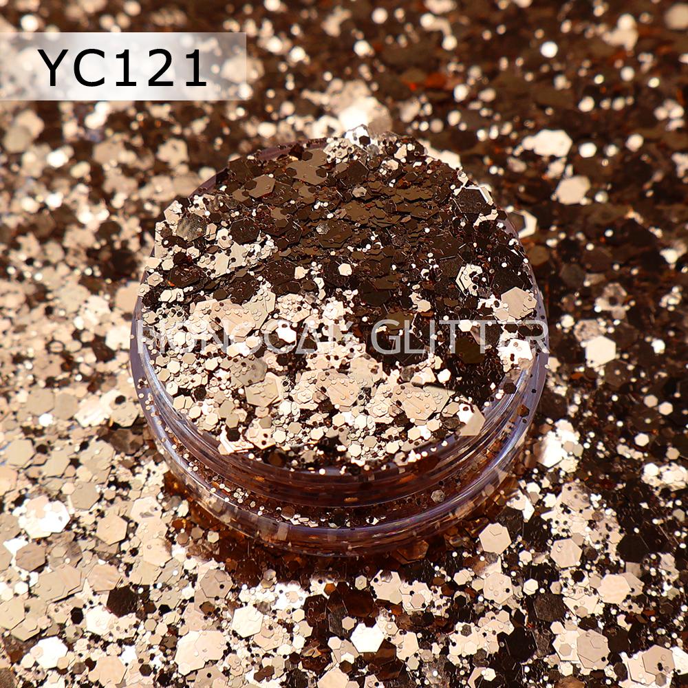 Fast Delivery Bulk Chunky Nail Glitter Polyester Metallic Mixed Glitter for Telephone case Resin Crafts Christmas