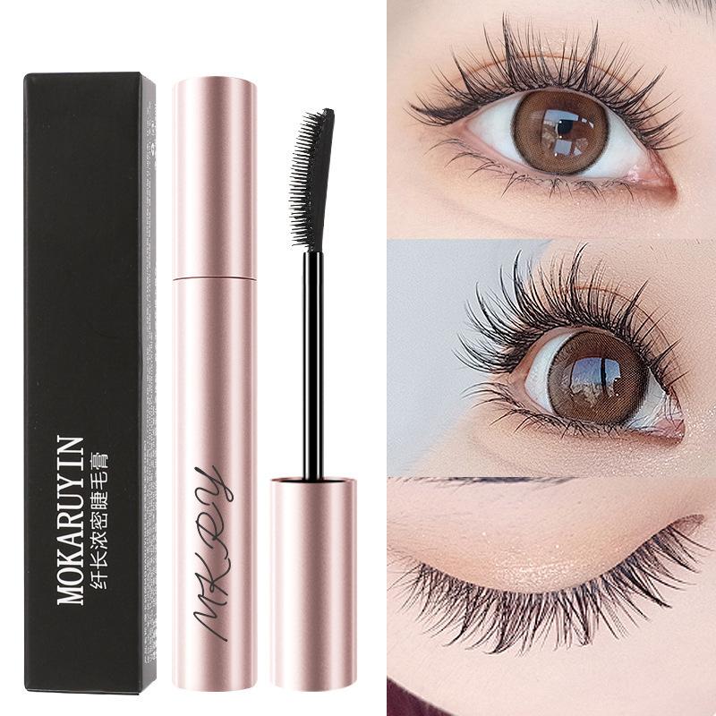 Waterproof Long Lasting Silky Lash Black Brown Eyelashes Lengthening Mascara Eyelashes Extension Beauty Eye Make Up Cosmetic