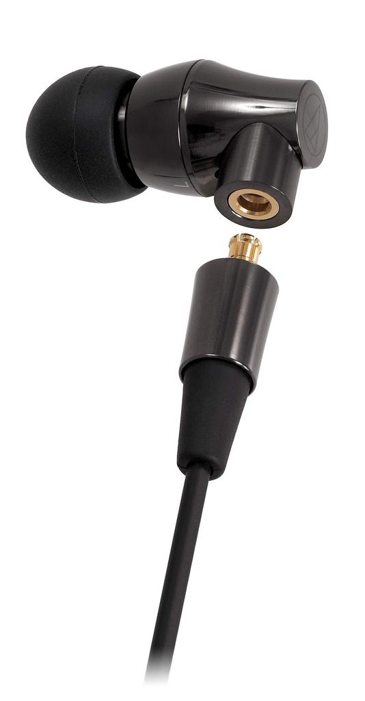 Kompatybilne ze źródłami dźwięku Słuchawki Audio-Technica ATH-CK2000Ti, przewodowe, douszne, o wysokiej rozdzielczości