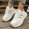 Thick-soled Sneakers with Added Padding, Dad-style Shoes, Women's New Model, for Sports Activities