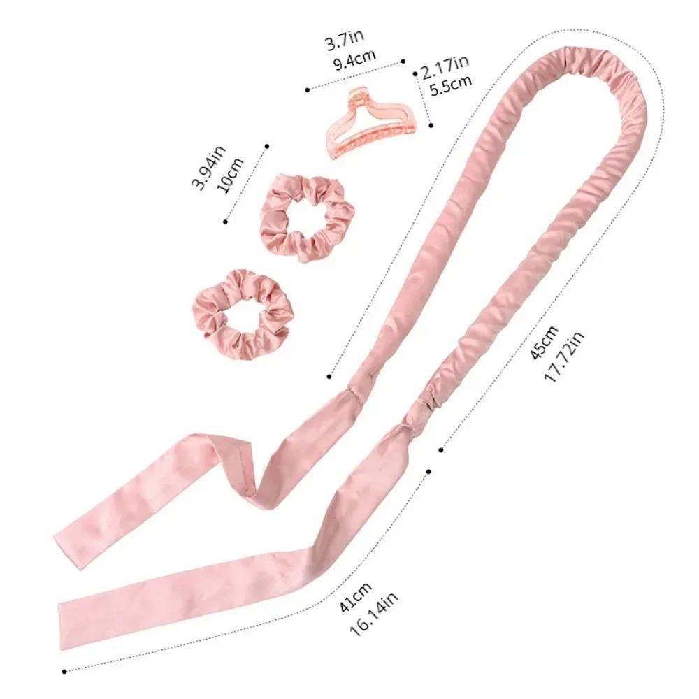 Heatless Curling Rod Headband No Heat Ribbon Hair Roller Soft Hair Curlers Silk Curls Lazy Sleeping Perm Rods Hair Styling Tools