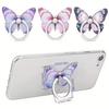 Universal Beautiful Butterfly Mobile Phone Handle Holder Suitable Mobile Phone Finger Ring Holder Adhesive Holder