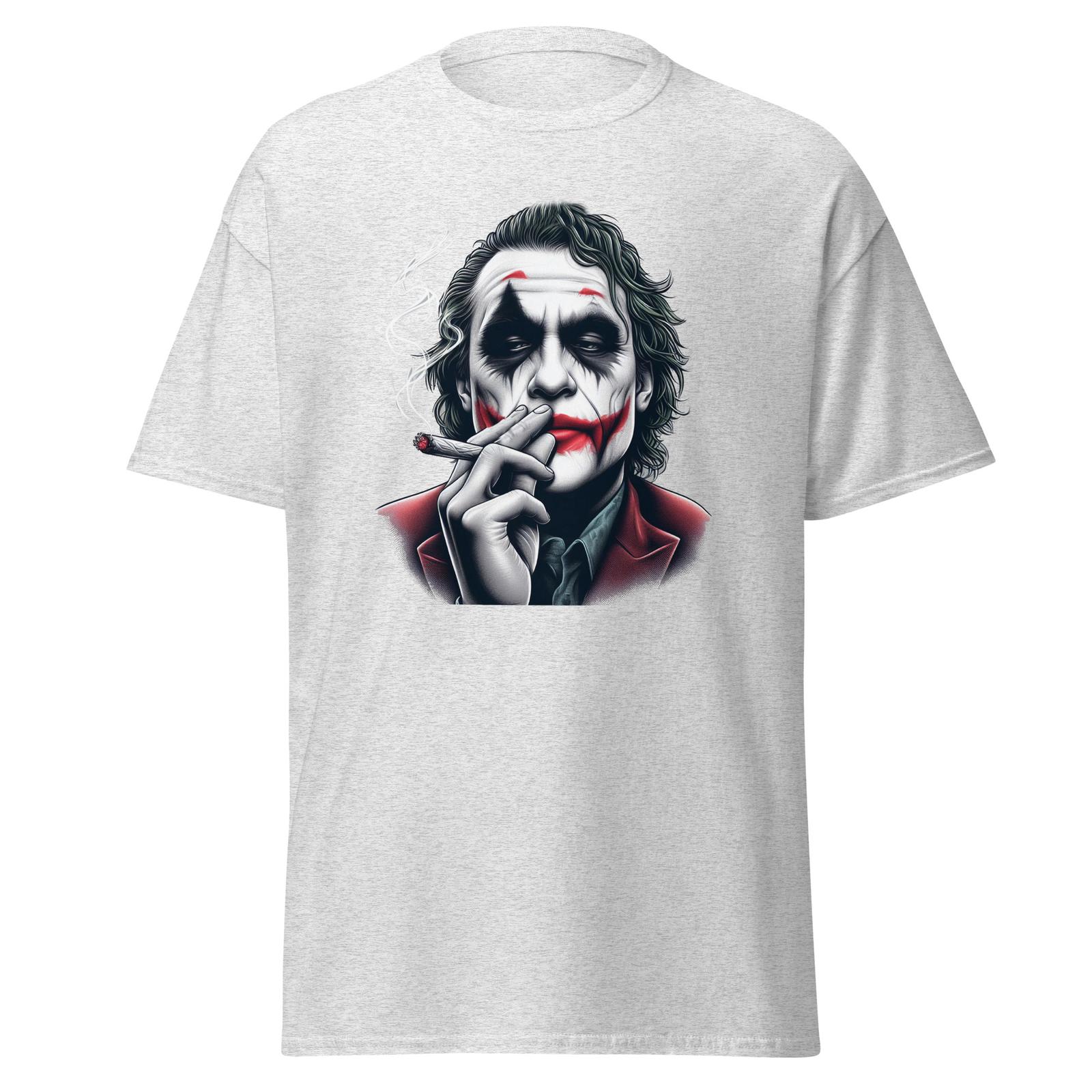 

Smoking Joker T-Shirt - Embrace the Enigmatic Elegance S разноцветный