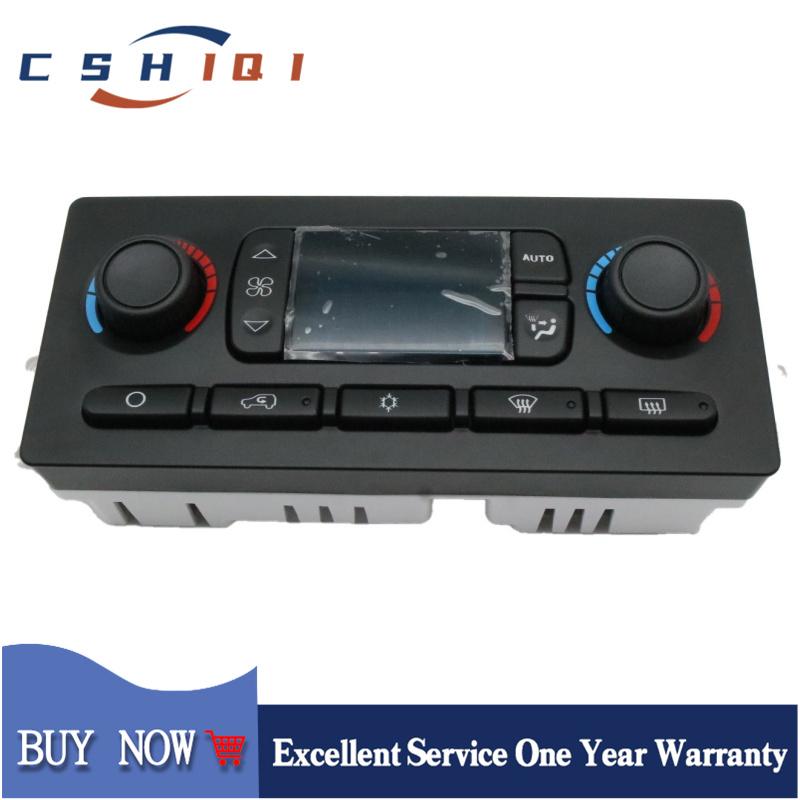 15832311 A/C Heater Climate Control Module Panel Switch For Hummer H2 Cadillac Escalade Chevy GMC Sierra Avalanche Silverado