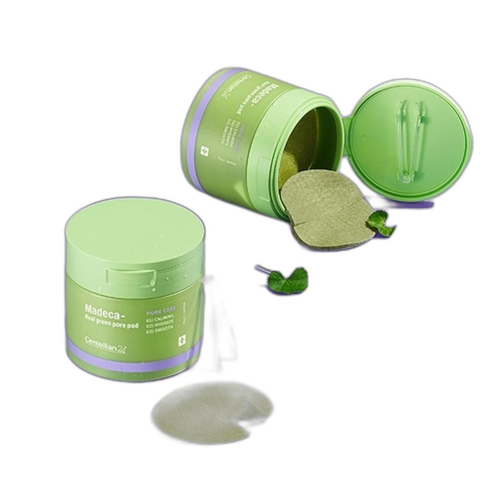 Centellian24 Madeca Real Green Pore Pad 170g (60 pads) - Pore Clearing & Smoothing